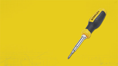 STANLEY® STHT60083 6-in-1 Quick Change Interchangeable Screwdriver